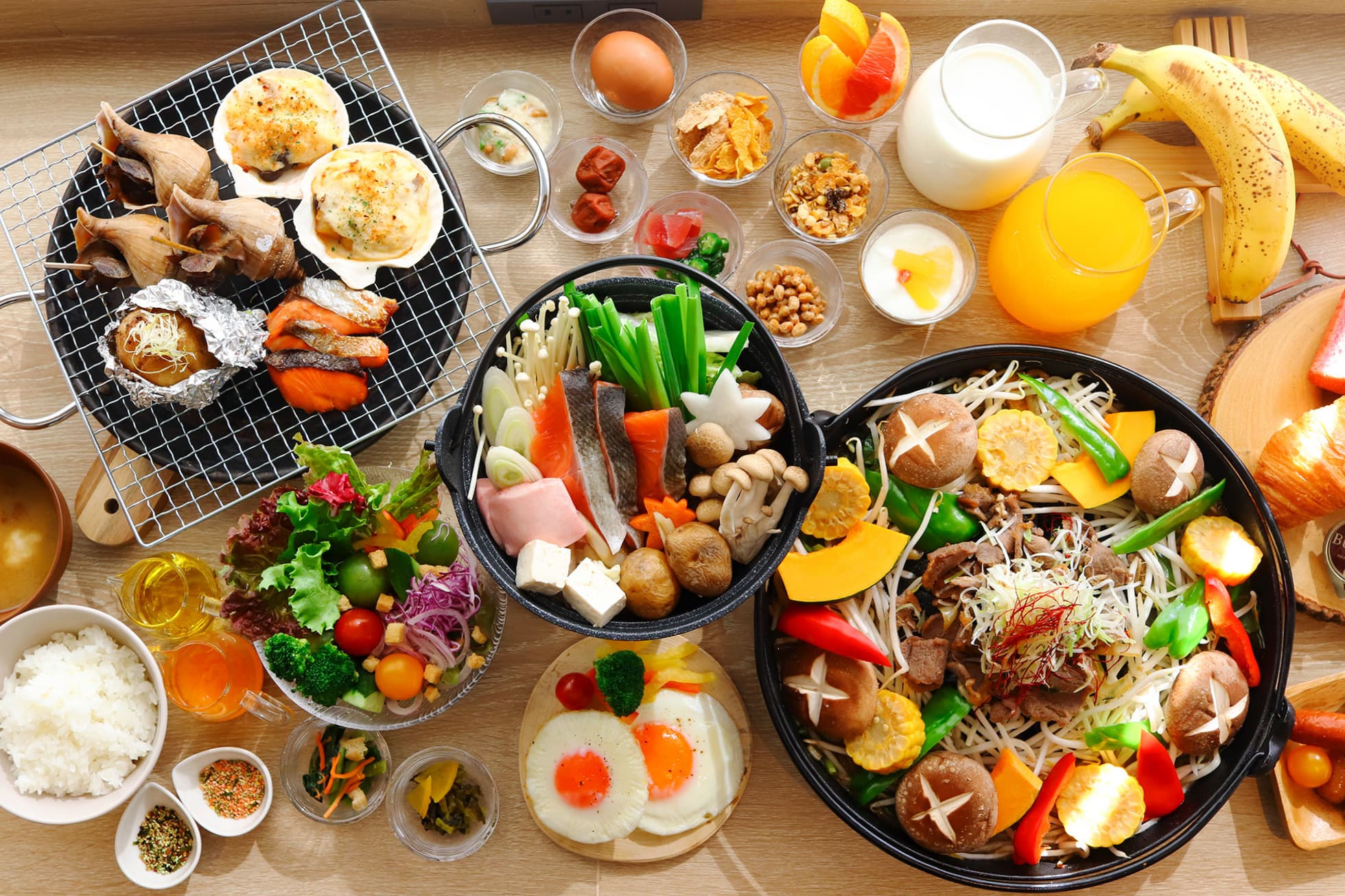 朝食